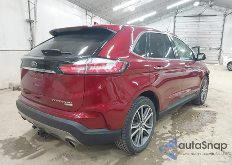 2019 Ford Edge Titanium from USA, damaged, VIN 2FMPK4K93KBB72967